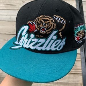 Vancouver Grizzlies Ball Cap Hat Hardwood Classics 47 Brand